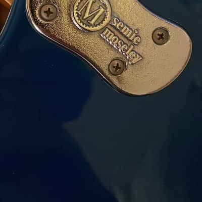 Mosrite The Nokie 1992 - Blue sparkle image 12