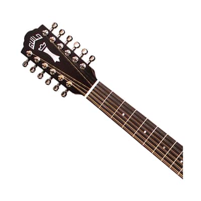 Guild F-1512 Jumbo 12-String Acoustic Guitar - Natural - Open Box image 4