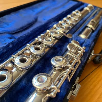 Gemeinhardt 3B Open Hole Silver-Plated Flute, Recently Serviced + Original Case image 8