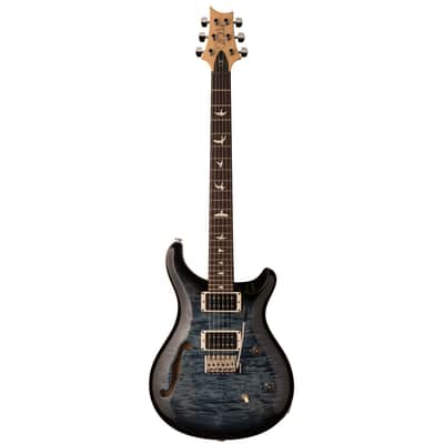 PRS CE 24 Semi-Hollow Bolt-On Electric Guitar w/ Gig Bag - Faded Blue Smokeburst image 1