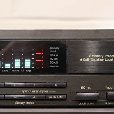 Technics SH-GE70 Stereo Graphic Equalizer - Vintage - RARE! image 6