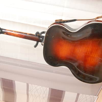 Anton Pilar – 1939 pre-war Extremly Rare German Vintage MASTER Archtop Jazz Guitar / Gitarre image 15