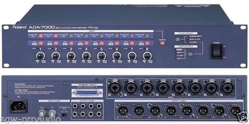 Roland ADA-7000 8CH AD/DAコンバーター Roland ADA-7000 8CH AD/DAコンバーター Roland ADA-7000 8-Channel A