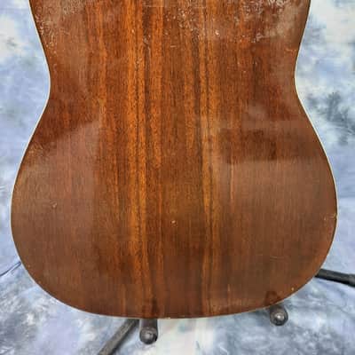1973 Yamaha FG-160-1 Natural Dreadnought Guitar New Strings Pro Setup Original Soft Shell Case image 14