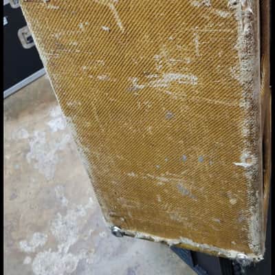 Fender 1955 Tweed 4x10 Bassman amplifier, narrow panel dual rectifier 1955 - Tweed image 5