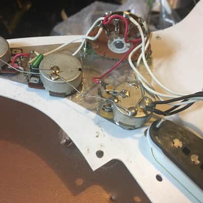 Fender MIJ Stratocaster Loaded Pickguard 80s Japan image 5