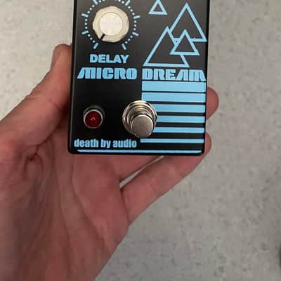 Death By Audio Micro Dream Delay 2010s - Black/Blue image 2