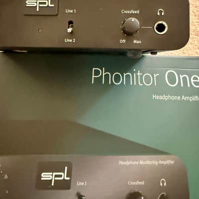 SPL Phonitor One Headphone Amplifier 2021 - Present - Black image 5