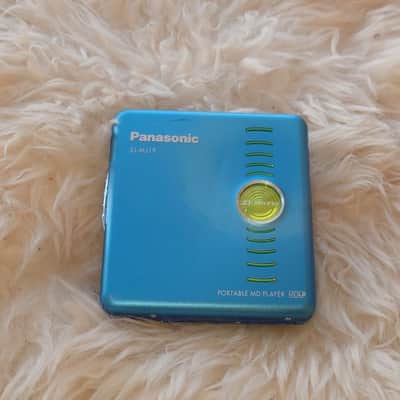 Panasonic Sj-Mj19-A Blue Md Player Mdlp walkman beautiful blue perfect working image 3