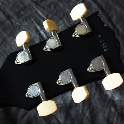Greco EG-500C 3PU Super Power Les Paul Custom 1980-1982 - Black - VERY GOOD condition image 14