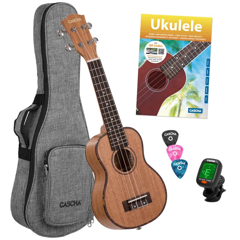 Cascha Sopran Ukulelen Set image 1