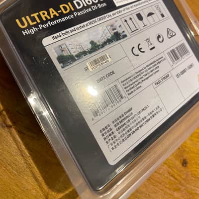 Behringer Ultra-DI DI600P Passive Direct Box 2015 - Present - Black image 3