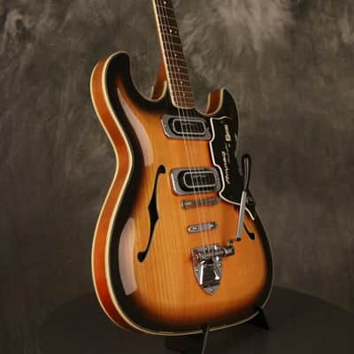 Immagine Ampeg/Burns TR2 solid carved top/back 1963-64 Sunburst - 7
