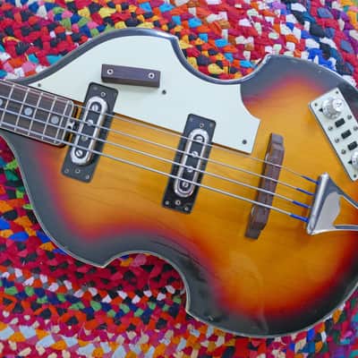 Vintage 60's/70's Univox Violin Bass image 2