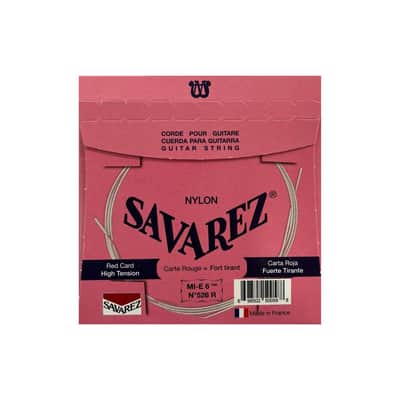 Savarez 520F Normal Tension Traditional Classical Guitar Strings - Red Card image 2
