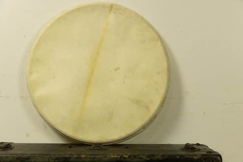 Vintage 16" Calfskin Tom Head image 1