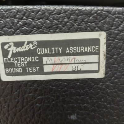 1990 Fender The Twin Red Knob LL66385 100-Watt, 2x12" Guitar Combo Amplifier SN# LO-289539 "Made In USA" image 21