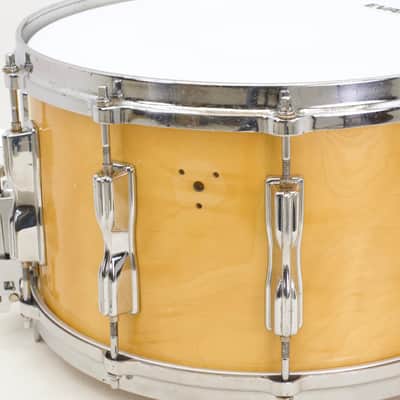 Tama Superstar 8x14 Birch Snare Drum, Natural Maple Finish, 1982 Model, Made in Japan image 6