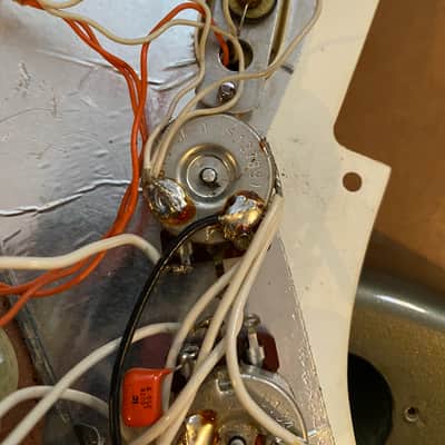 Vintage 1989 Fender Deluxe American Standard Stratocaster image 13