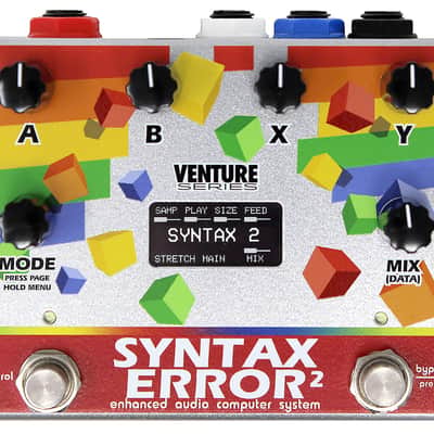 Alexander Pedals Syntax Error 2 Enhanced Audio Computer System 2021 - Silver / Rainbow image 1