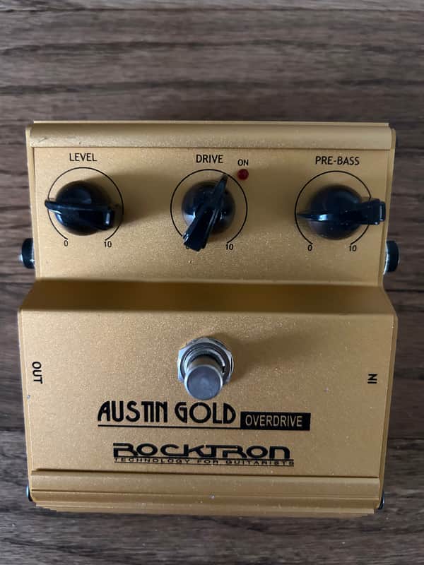 Rocktron Austin Gold Overdrive 2010s - Gold image 1