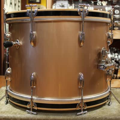 1950s/60s Gretsch Progressive Jazz Outfit in Copper Mist 14x20 8x12 14x14 image 4