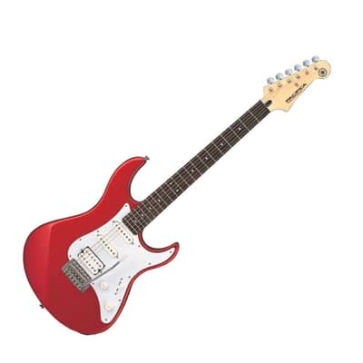 Yamaha Pacifica PAC012 Series Six-String, Right-Handed Electric Guitar with Mahogany Body and Vintage Vibrato (Metallic Red) image 5