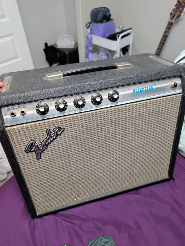 Fender Princeton 12-Watt 1x10" Guitar Combo late '78 - early '79 - Silverface image 1