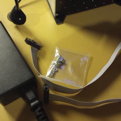 24hp powered eurorack skiff with DC power supply, lightly used, synthrotek Ecoskiff image 8