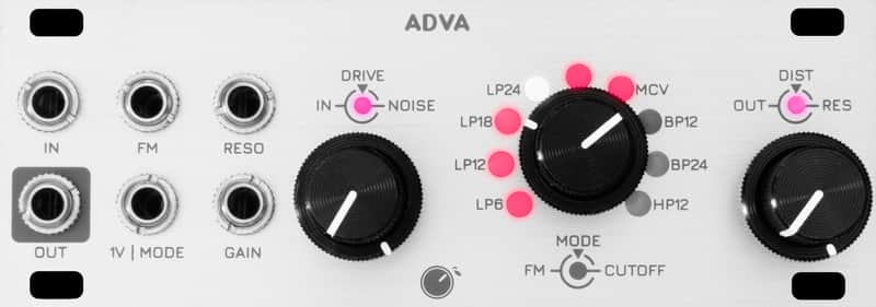 Plum  Audio ADVA 1U - Smart Multimode Filter 2023 - Silver Aluminium Panel image 1
