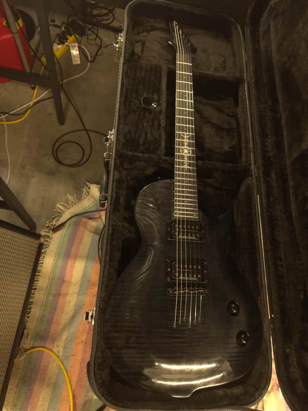 Solar Guitars Killertone 2022 - Flame black image 1