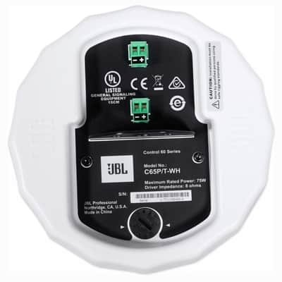JBL VMA1120 70v 120w Amplifier+(2) White 5.25" Pendant Speakers For Restaurant image 12
