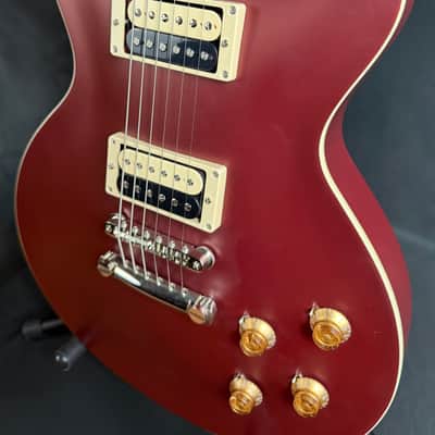 Eastman SB59/S-BR Solidbody Electric Guitar Vintage Satin Burgundy Red w/ Gig Bag image 7
