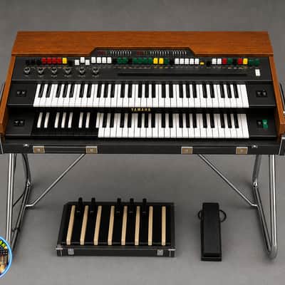 Yamaha YC45d ✅ Ultimate Rare Vintage Combo Organ from the '70s ✅ MINT Collector's Condition ✅ Complete Set with Pedals, Bass Pedals, Lid & Original Legs ✅ Fully Serviced ✅ Worldwide FREE Shipping!! image 5