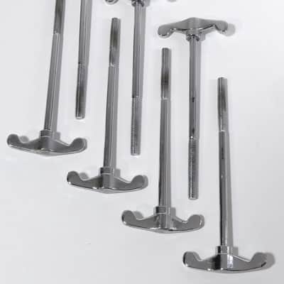 Unbranded Bass Drum Tension Rods / Lot of 7 / Possibly Pearl? image 1