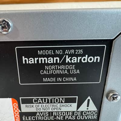 Harman Kardon AVR-235 Receiver HiFi Stereo 7.1 Channel Home Theater Audiophile image 6