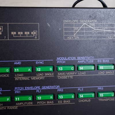 Yamaha DX21 Programmable Algorithm Synthesizer 1985 Black w/ Bag, Manual, Play Book - 100V MIJ Japan image 15