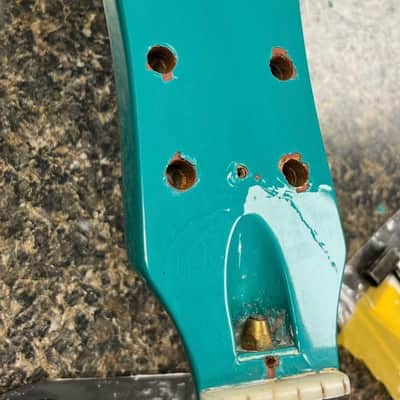 Vintage 1961 Gibson Les Paul SG Junior Refin Pelham Blue Maestro Tremotone VMB-1-2 Vibrola image 15