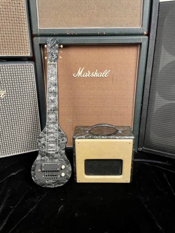 National Lap Steel and Matching Amp... Super Clean 1950's image 1