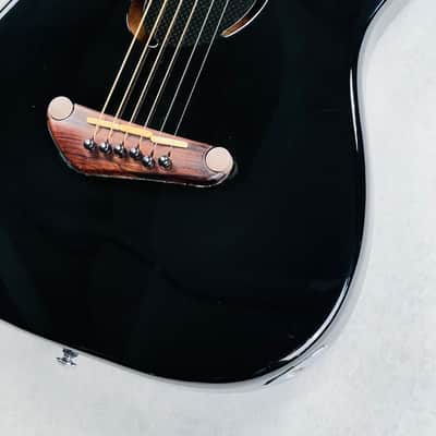 Fender Acoustasonic Stratocaster 2004 - Ebony Transparent image 5