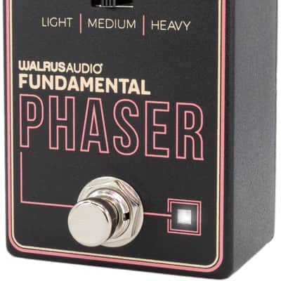 Walrus Audio Fundamental Phaser - Black / Pink image 2