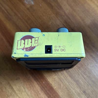 BBE Opto Stomp Optical Guitar/Bass Compressor Pedal 2010s - Yellow image 4