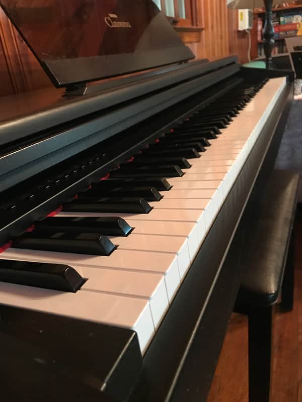 Yamaha Clavinova CLP-123, mid 2000s, Black | Reverb