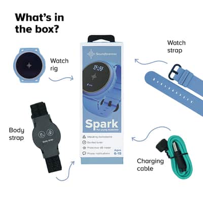 Soundbrenner Spark 5-in-1 Music Tool, Vibrating Metronome, Tuner & Smartwatch image 4