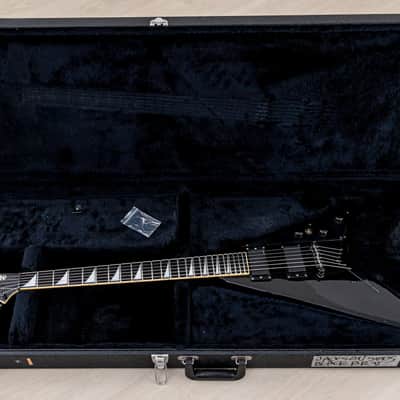 2006 Jackson Stars Randy Rhoads RR-J2BE Flying V Black w/ EMG & Case image 18