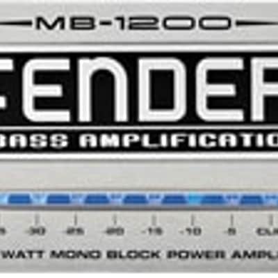 Fender MB-1200 Bass Power Amplifier (1200 Watts) image 1