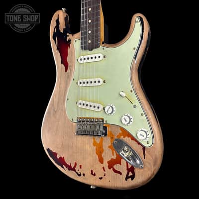 Fender Custom Shop Rory Gallagher Stratocaster Heavy Relic 3 Tone Sunburst w/case R144491 image 3
