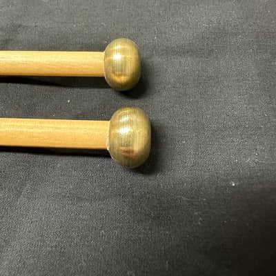 Mike Balter 9B, 5/8-Inch Brass Bell Mallets, Birch Handle - NEW #3 image 3
