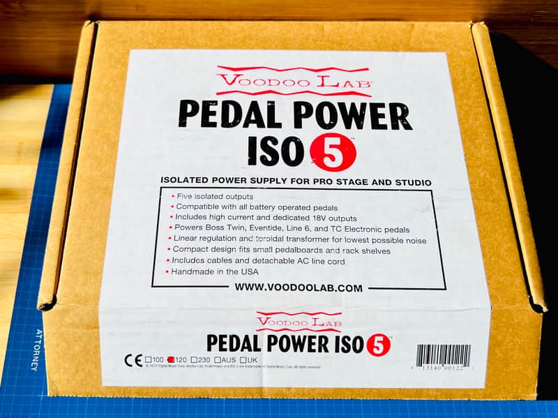 Voodoo Lab Pedal Power Iso 5
