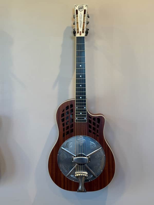 National Resophonic ResoRocket Cutaway Wood Body image 1